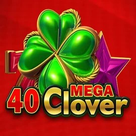 40 Mega Clover slot logo by Amusnet Interactive at CasinoLab Casino