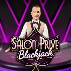 Blackjack Salon Privé slot logo by Ezugi at CasinoLab Casino