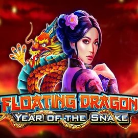 Floating Dragon Year of the Snake logo – Slots by Pragmatic Play at CasinoLab Casino