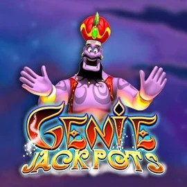 Genie Jackpots slot logo by Blueprint Gaming at CasinoLab Casino