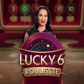 Official Live Casino logo: Lucky 6 Roulette by Pragmatic Play at CasinoLab Casino