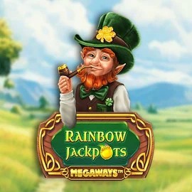 Rainbow Jackpots Megaways logo by Red Tiger Gaming CasinoLab Casino